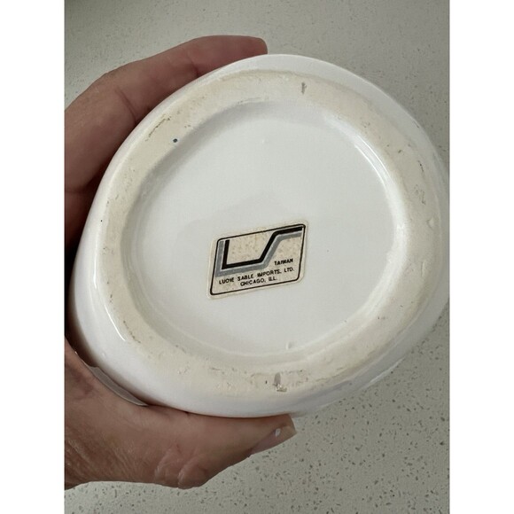 Fraser & Co Taiwan Goose Duck With Blue Bonnet Planter, Sugar Bowl, Salt Cellar - Picture 6 of 10